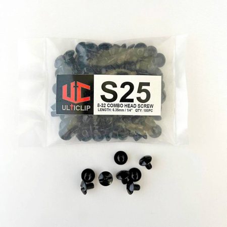 1/4" Screws, 100 qty.